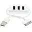 Хаб Usb Siyoteam SY-C10, чорний, Usb 2.0 - 3xUsb 2.0 / 1xmicroUsb 2.0, кабель 12 см - мініатюра 1