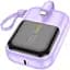Зовнішній акумулятор Hoco Q20 Fountain 10000mAh 22.5W Purple [109957] - мініатюра 1