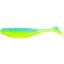 Силикон FishUP Wizzle Shad 5" #206 Sky/Chartreuse (4 шт/уп) - миниатюра 1