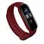 Ремінець Silicone Mi Band 3/4 Wine - мініатюра 1