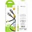 Дата кабель Hoco X109 Energy silicone Type-C to Type-C 60W (1m) Black - мініатюра 2