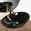 Умивальник Rea Pamela 33x53 black marble shiny (REA-U5067), Глянцева - мініатюра 2