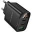 СЗУ Borofone BA98A Ilustre with digital display PD30W (1USB-A/2C) Black - миниатюра 3