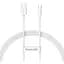 Кабель Baseus Superior Series SUPERVOOC USB-A to USB-C 65W 1m White (CAYS000902) [106118] - мініатюра 1