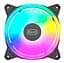 Комплект вентиляторів PcCooler F3 T120 ARGB BK 3-Pack (F3 T120 ARGB 3 in 1 Black) - мініатюра 2