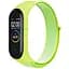 Ремінець Nylon для Xiaomi Mi Band 3/4/5/6/7 Жовтий - мініатюра 1