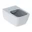 Чаша напольно приставного унитаза Geberit iCon Square Rimfree 201950000, Белый - миниатюра 1