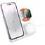 Зарядка Qi HOCO Falcon 3-in-1 Desktop Vertical Wireless Fast Charging CQ19 |15W| - миниатюра 1