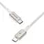 Кабель Proove Dense Metal USB-С to USB-С 60W 1m White (CCDM60002202) [133320] - мініатюра 3