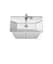 Тумба Мойдодир Simple White 70-U умивальник River 70 Білий універсальна Білий - мініатюра 7
