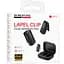 Петличный беспроводной микрофон Borofone BFK17 Lemai dual-mic Type-C Black - миниатюра 2