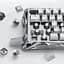 Игровая проводная магнитная клавиатура GravaStar Mercury V60 Pro Deluxe Edition / Magnetic GravaStar UFO Switch / with Keycap Set / Chrome Silver - миниатюра 4