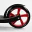 Самокат Best Scooter 85х16х36 см Чорно-червоний 000231606 - мініатюра 5