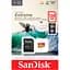 Карта пам'яті Sandisk 128GB microSDXC Extreme for Action Cams and Drones + SD Adapter + 1 year Rescue (SDSQXAA-128G-GN6AA) - мініатюра 3