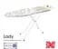 Дошка для прасування Casa Si Lady 122x38 White/Perls (CS93574R267) - мініатюра 2