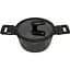 Кастрюля Krauzer Eco Line с двумя ободками, с крышкой, 16 см, 1,2 л (78124) - миниатюра 2