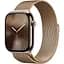 Смарт-годинник Apple Watch Series 10 GPS + Cellular 46mm Gold Titanium Case with Gold Milanese Loop M/L [MX003] [115185] - мініатюра 1
