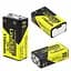 Аккумулятор Крона аккумуляторные батарея формата 6F22 LiitoKala USB-9V 1100mAh - миниатюра 1
