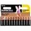 Щелочные батарейки пальчиковые Duracell 1,5 V АA LR6/MN1500, 12 шт. (706000) - миниатюра 2