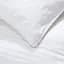 Дитяча ковдра Cosas сатинова 4 сезони 110х140 см Snow біла (Quilt_110х140_DSeason_Viscose_StrSatin-White) - мініатюра 4