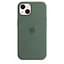 Чохол Silicone Case з MagSafe для Apple iPhone 13 (6.1) (Eucalyptus) ААА [69875] - мініатюра 5