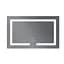 Дзеркало Mixxus HARD MR07-80x50 з LED Touch, Anti-fog, димером, регулюванням яскравості (MI6658) - мініатюра 4