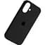 Чохол Silicone Case для Apple iPhone 16 Plus Black AA [115098] - мініатюра 3