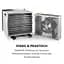 Дегідратор-сушарка для овочів фруктів Klarstein Master Jerky Steel 10 (10028437) - мініатюра 7