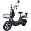 Электроскутер Двухместный Crosser CR2 (800W, 60V, 24ah графеновый АБК) Черный - миниатюра 1
