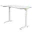 Геймерский компьютерный стол GT Racer T-1229 (120x60x71-79) White - миниатюра 1
