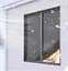 Теплоізоляційна штора на липучках Графіт H 100 x 165 см - мініатюра 3
