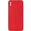 Силиконовый чехол Candy Full Camera для Apple iPhone X / XS (5.8) Красный / Camellia - миниатюра 1