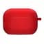 Силиконовый футляр с микрофиброй для наушников Airpods Pro 3 Красный / Red - миниатюра 1