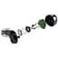 Бездротові навушники Earbuds Pixus Storm TWS, IPX7, BT5.3, 55mAh, 300mAh, 7h, Black UA UCRF - мініатюра 5