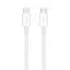 Кабель Apple Thunderbolt 3 USB-C 0.8 m White [MQ4H2] [65826] - мініатюра 2