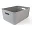 Ящик для хранения МВМ My Home FH-13 XL 360х257х160 мм серый (FH-13 XL GRAY) - миниатюра 4
