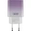 Комплект зарядного пристрою XO CE18 1Type-C PD/QC 30W Type-C to Type-C Violet - мініатюра 1