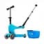 Самокат Micro Mini2go Deluxe Plus голубой (MMD034) - миниатюра 6