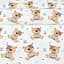 Пелюшки фланелеві Cosas Teddy Bear 100x120 см, бежеві - мініатюра 4