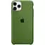 Чехол Silicone Case AA для Apple iPhone 11 Pro Max 6.5" Зелений / Army green - миниатюра 1