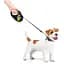 Повідець-рулетка для собак Waudog R-leash, малюнок "Дім", S, до 15 кг, 5 м, світловідбиваюча стрічка чорний - мініатюра 8