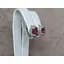 Срібні сережки TOP Silver з фіанітами. 9520114К - мініатюра 3