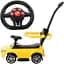 Каталка-толокар Bambi M 3503C-6 желтый - миниатюра 4
