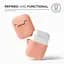 Чохол Elago Silicone Peach для AirPods персиковий (EAPSC-PE) - мініатюра 2