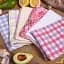 Набір вафельних рушників MirSon №620 Picnic cage 90х45 см 6 шт. (2200006740490) - мініатюра 2