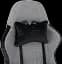 Геймерское кресло GT Racer серое с черным (X-2324 Fabric Gray/Black Suede) - миниатюра 7