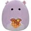 М'яка іграшка Squishmallows Бегемот Ханна 13 см (SQVA00822) - мініатюра 1