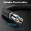 Патч-корд 1м, S/FTP cat 8 RJ-45 black Vention (IKKBF) - мініатюра 6