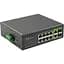 PoE комутатор 8ch 1000Mbps+2G uplink 2 SFP - мініатюра 1