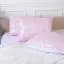 Подушка пухова MirSon Karmen №1808 Bio-Pink пружна пух 90% 70х70 см біло-рожева (2200003012019) - мініатюра 8